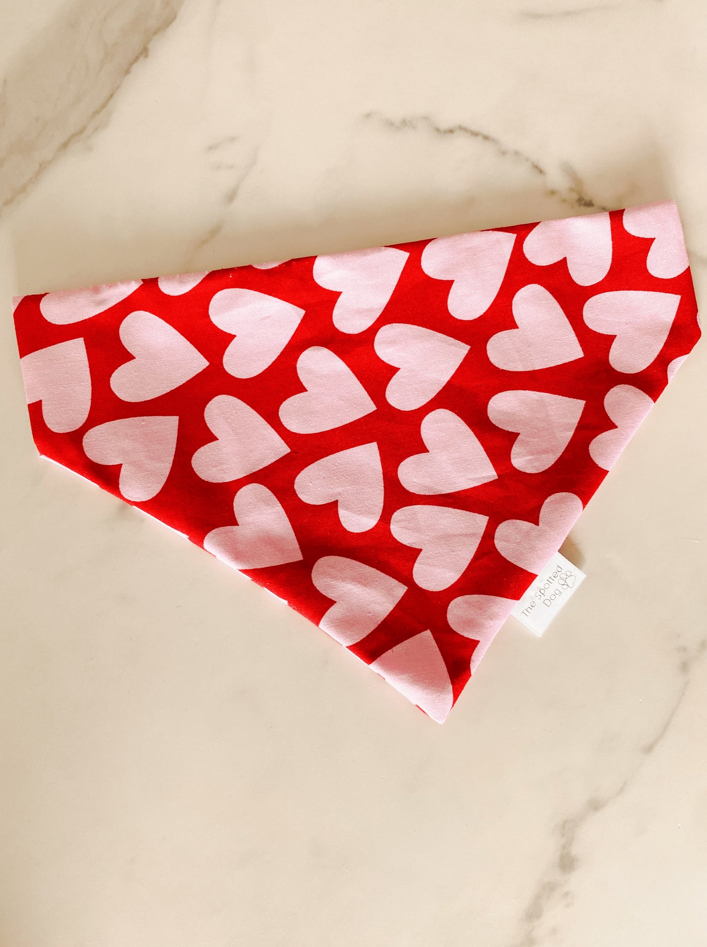 Hearts Pet Bandana